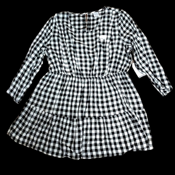 Time and Tru Maternity top Black and white large 12-14 NWT - Picture 11 of 13